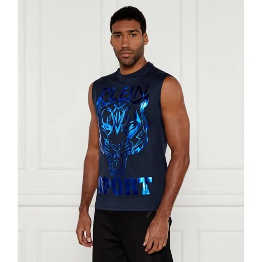 Plein Sport Tank top | Regular Fit ze sklepu Gomez Fashion Store w kategorii T-shirty męskie - zdjęcie 184350368