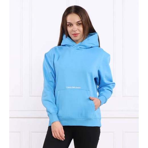 Calvin Klein Jeans Bluza | Regular Fit ze sklepu Gomez Fashion Store w kategorii Bluzy damskie - zdjęcie 184350378