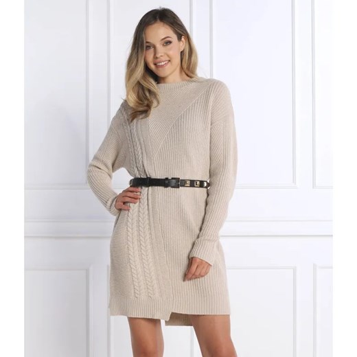 Joop! Sukienka | z dodatkiem wełny i kaszmiru ze sklepu Gomez Fashion Store w kategorii Sukienki - zdjęcie 184350409
