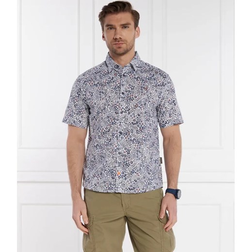 Napapijri Koszula G-RONGE SS AOP | Regular Fit ze sklepu Gomez Fashion Store w kategorii Koszule męskie - zdjęcie 184350485