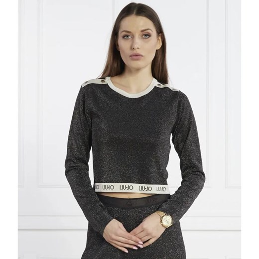 Liu Jo Sport Bluza | Cropped Fit ze sklepu Gomez Fashion Store w kategorii Bluzy damskie - zdjęcie 184350539