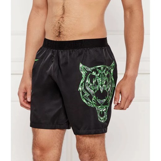 Plein Sport Szorty | Regular Fit ze sklepu Gomez Fashion Store w kategorii Kąpielówki - zdjęcie 184350565