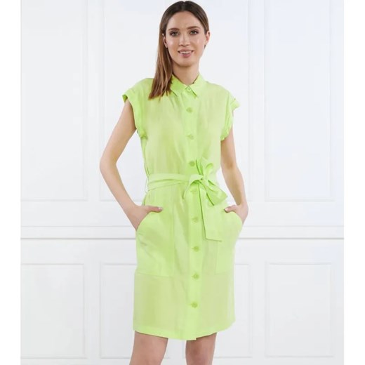 Liu Jo Sukienka | z dodatkiem lnu ze sklepu Gomez Fashion Store w kategorii Sukienki - zdjęcie 184350596