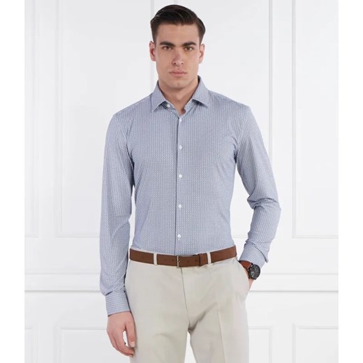 HUGO Koszula Kenno | Slim Fit | stretch ze sklepu Gomez Fashion Store w kategorii Koszule męskie - zdjęcie 184350658