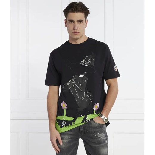 Iceberg T-shirt | Oversize fit ze sklepu Gomez Fashion Store w kategorii T-shirty męskie - zdjęcie 184350737