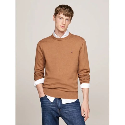 Tommy Hilfiger Sweter | Regular Fit | z dodatkiem kaszmiru ze sklepu Gomez Fashion Store w kategorii Swetry męskie - zdjęcie 184350866