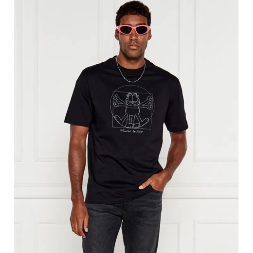 Iceberg T-shirt ICEBERG X GARFIELD | Regular Fit ze sklepu Gomez Fashion Store w kategorii T-shirty męskie - zdjęcie 184350928