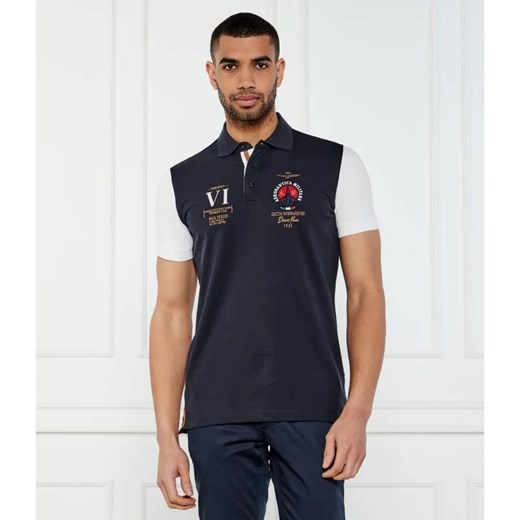 Aeronautica Militare Polo | Regular Fit ze sklepu Gomez Fashion Store w kategorii T-shirty męskie - zdjęcie 184350935