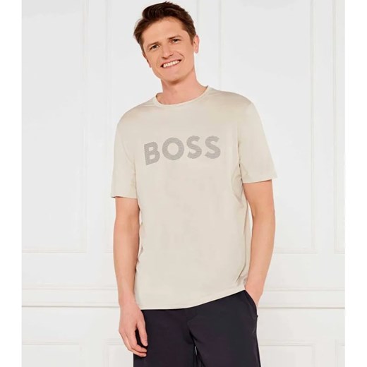 BOSS GREEN T-shirt Tee Active | Slim Fit | stretch ze sklepu Gomez Fashion Store w kategorii T-shirty męskie - zdjęcie 184350966