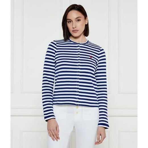 POLO RALPH LAUREN Kardigan TERRY | Regular Fit ze sklepu Gomez Fashion Store w kategorii Swetry damskie - zdjęcie 184351035