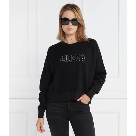 Liu Jo Sport Sweter | Regular Fit ze sklepu Gomez Fashion Store w kategorii Swetry damskie - zdjęcie 184351137
