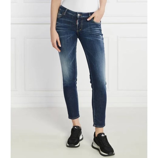 Dsquared2 Jeansy PANTS 5 POCKETS | Skinny fit | mid waist ze sklepu Gomez Fashion Store w kategorii Jeansy damskie - zdjęcie 184351177
