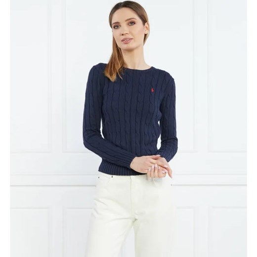 POLO RALPH LAUREN Sweter | Slim Fit | pima ze sklepu Gomez Fashion Store w kategorii Swetry damskie - zdjęcie 184351226