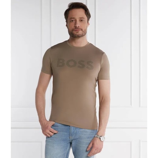 BOSS GREEN T-shirt Tee Active | Slim Fit ze sklepu Gomez Fashion Store w kategorii T-shirty męskie - zdjęcie 184351227
