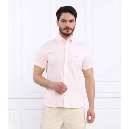 Tommy Hilfiger Koszula | Slim Fit | z dodatkiem lnu ze sklepu Gomez Fashion Store w kategorii Koszule męskie - zdjęcie 184351229