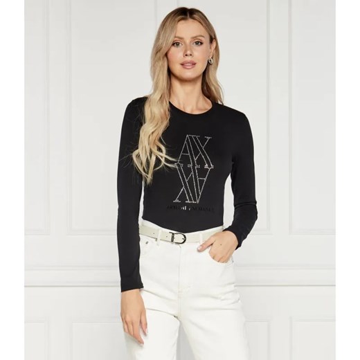Armani Exchange Bluzka | Slim Fit ze sklepu Gomez Fashion Store w kategorii Bluzki damskie - zdjęcie 184351235