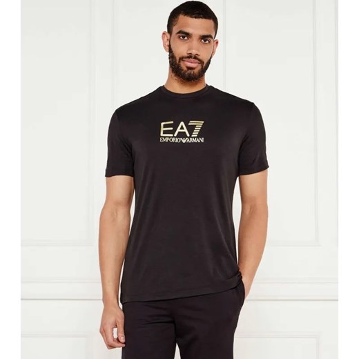 EA7 T-shirt | Slim Fit ze sklepu Gomez Fashion Store w kategorii T-shirty męskie - zdjęcie 184351239