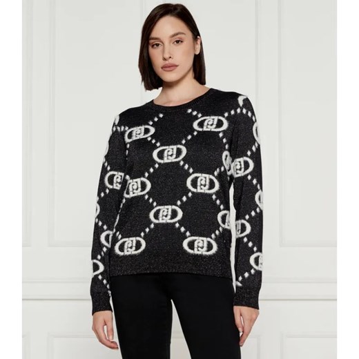 Liu Jo Sport Sweter | Regular Fit ze sklepu Gomez Fashion Store w kategorii Swetry damskie - zdjęcie 184351279