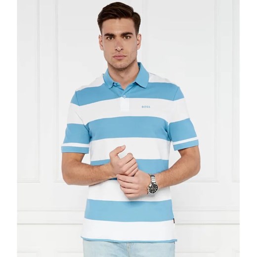 BOSS ORANGE Polo PalesStripe | Regular Fit ze sklepu Gomez Fashion Store w kategorii T-shirty męskie - zdjęcie 184351286