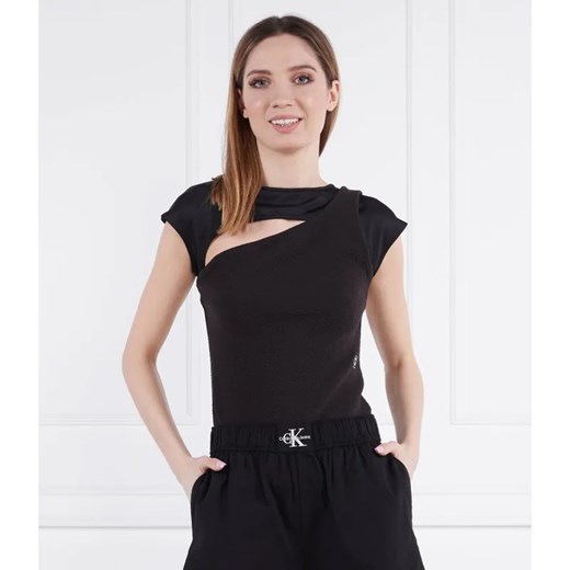 Calvin Klein Jeans Bluzka | Slim Fit ze sklepu Gomez Fashion Store w kategorii Bluzki damskie - zdjęcie 184351325