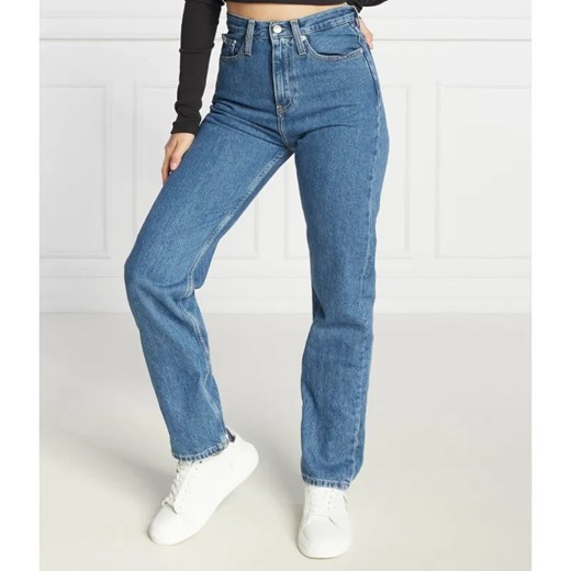 Calvin Klein Jeans Jeansy | high rise ze sklepu Gomez Fashion Store w kategorii Jeansy damskie - zdjęcie 184351327
