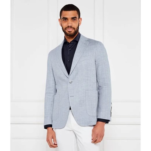 Oscar Jacobson Marynarka Ferry | Regular Fit | z dodatkiem lnu ze sklepu Gomez Fashion Store w kategorii Marynarki męskie - zdjęcie 184351338