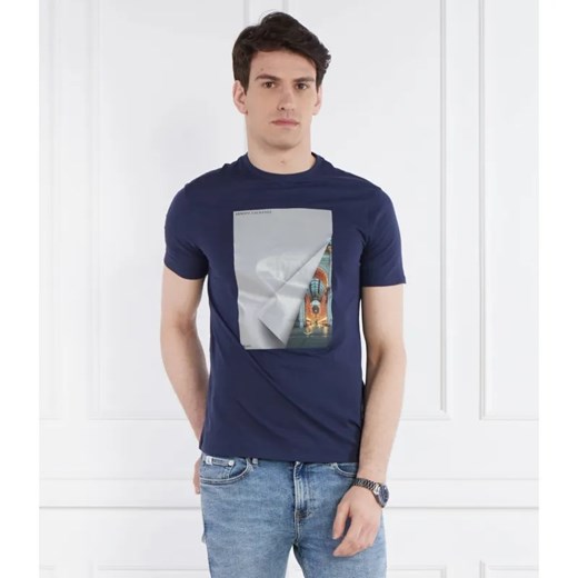 Armani Exchange T-shirt | Regular Fit ze sklepu Gomez Fashion Store w kategorii T-shirty męskie - zdjęcie 184351377