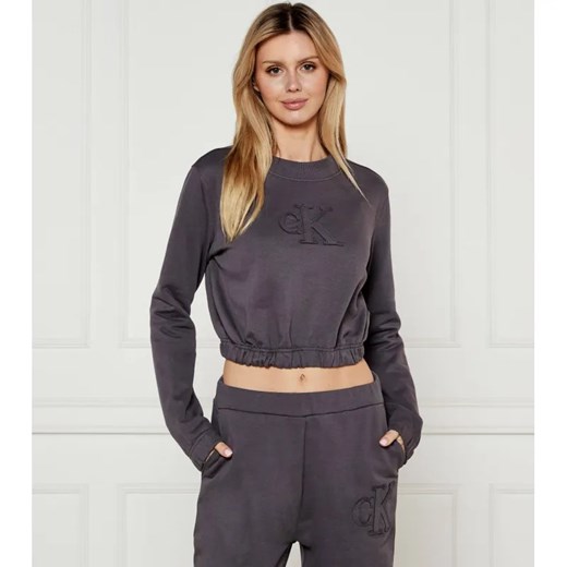 Calvin Klein Jeans Bluza | Cropped Fit ze sklepu Gomez Fashion Store w kategorii Bluzy damskie - zdjęcie 184351389