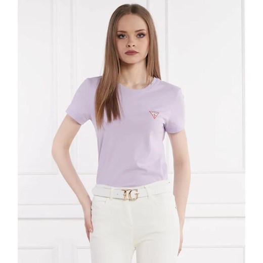 GUESS T-shirt | Slim Fit ze sklepu Gomez Fashion Store w kategorii Bluzki damskie - zdjęcie 184351405