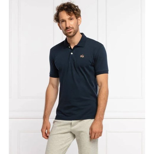 La Martina Polo Eduardo | Slim Fit | pique ze sklepu Gomez Fashion Store w kategorii T-shirty męskie - zdjęcie 184351438