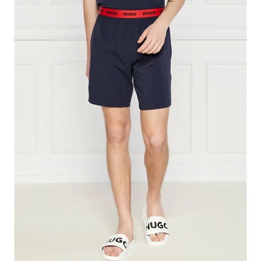 Hugo Bodywear Szorty Linked | Slim Fit ze sklepu Gomez Fashion Store w kategorii Spodenki męskie - zdjęcie 184351547