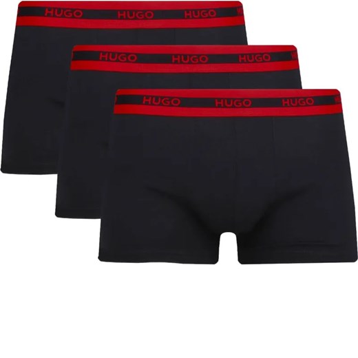 Hugo Bodywear Bokserki 3-pack TRUNK TRIPLET PLANE ze sklepu Gomez Fashion Store w kategorii Majtki męskie - zdjęcie 184351549