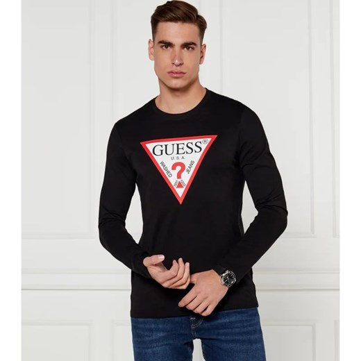 GUESS Longsleeve | Slim Fit ze sklepu Gomez Fashion Store w kategorii T-shirty męskie - zdjęcie 184351559