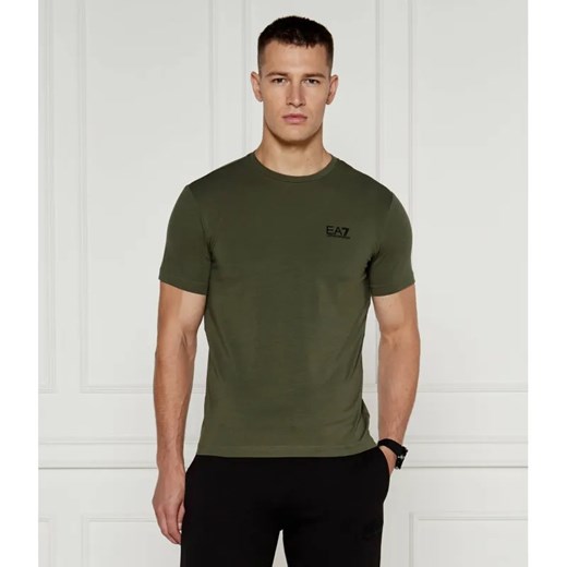 EA7 T-shirt | Regular Fit ze sklepu Gomez Fashion Store w kategorii T-shirty męskie - zdjęcie 184351587