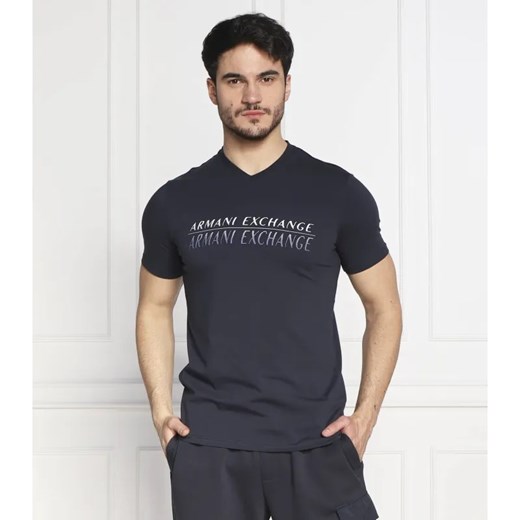 Armani Exchange T-shirt | Slim Fit ze sklepu Gomez Fashion Store w kategorii T-shirty męskie - zdjęcie 184351605
