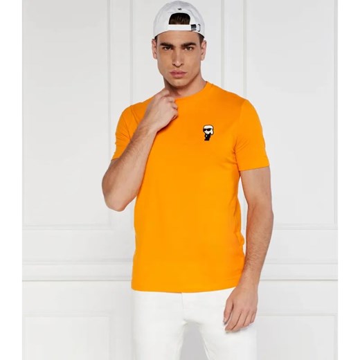 Karl Lagerfeld T-shirt | Regular Fit | stretch ze sklepu Gomez Fashion Store w kategorii T-shirty męskie - zdjęcie 184351617