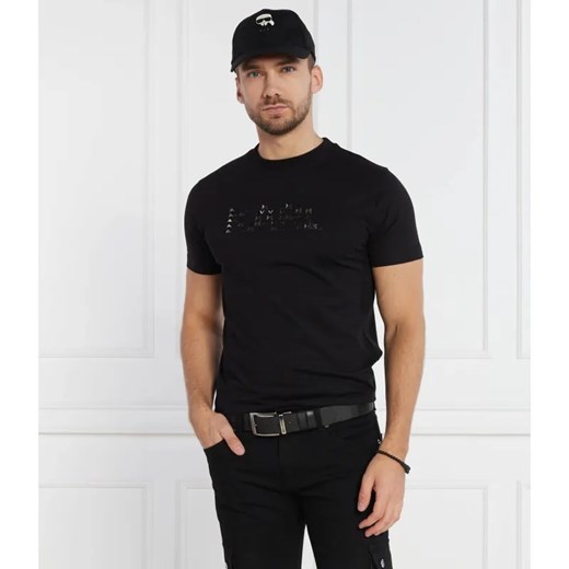 Karl Lagerfeld T-shirt CREWNECK | Regular Fit ze sklepu Gomez Fashion Store w kategorii T-shirty męskie - zdjęcie 184351717