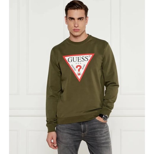 GUESS Bluza audley | Regular Fit ze sklepu Gomez Fashion Store w kategorii Bluzy męskie - zdjęcie 184351727