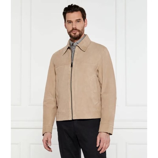 BOSS BLACK Skórzana kurtka H-Malbano5 | Regular Fit ze sklepu Gomez Fashion Store w kategorii Kurtki męskie - zdjęcie 184351756