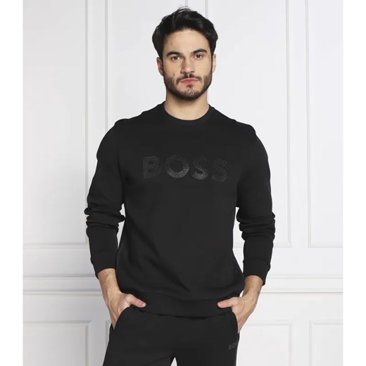 BOSS GREEN Bluza Salbo Diamond | Regular Fit ze sklepu Gomez Fashion Store w kategorii Bluzy męskie - zdjęcie 184351768