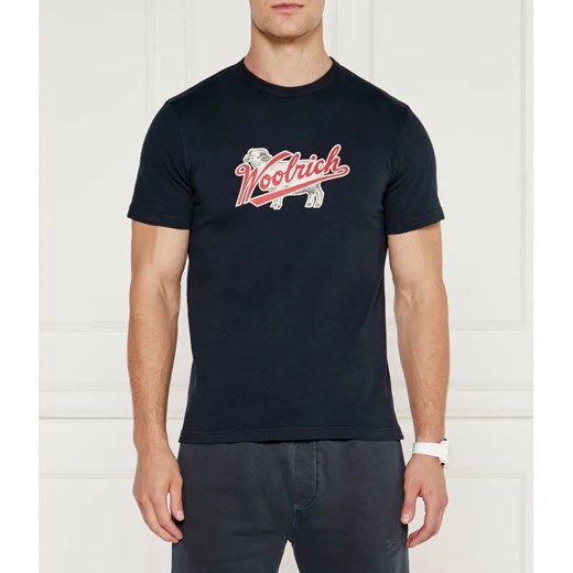 Woolrich T-shirt | Regular Fit Woolrich L promocja Gomez Fashion Store