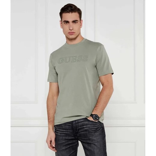GUESS ACTIVE T-shirt ALPHY | Regular Fit | stretch ze sklepu Gomez Fashion Store w kategorii T-shirty męskie - zdjęcie 184351829