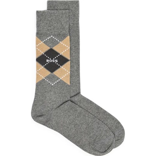 BOSS BLACK Skarpety 2-pack 2P RS Argyle CC ze sklepu Gomez Fashion Store w kategorii Skarpetki męskie - zdjęcie 184351928