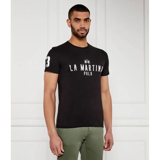 La Martina T-shirt | Regular Fit ze sklepu Gomez Fashion Store w kategorii T-shirty męskie - zdjęcie 184351929