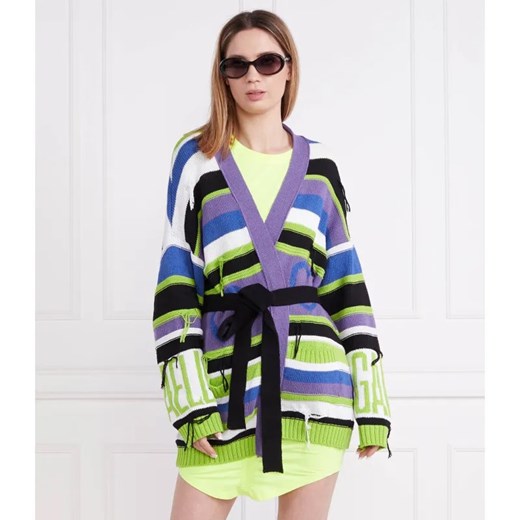 Gaëlle Paris Kardigan | Relaxed fit ze sklepu Gomez Fashion Store w kategorii Swetry damskie - zdjęcie 184352006