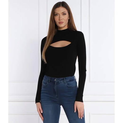 Patrizia Pepe Sweter | Slim Fit ze sklepu Gomez Fashion Store w kategorii Swetry damskie - zdjęcie 184352015