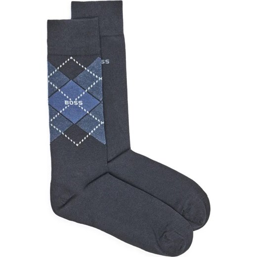 BOSS BLACK Skarpety 2-pack 2P RS Argyle CC ze sklepu Gomez Fashion Store w kategorii Skarpetki męskie - zdjęcie 184352028