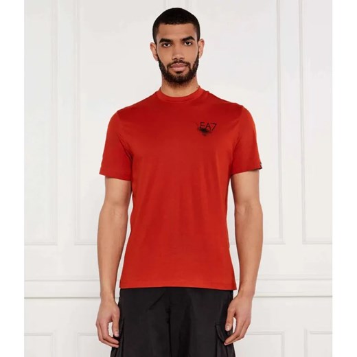 EA7 T-shirt | Regular Fit ze sklepu Gomez Fashion Store w kategorii T-shirty męskie - zdjęcie 184352046