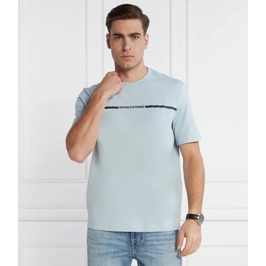 Armani Exchange T-shirt | Regular Fit ze sklepu Gomez Fashion Store w kategorii T-shirty męskie - zdjęcie 184352067
