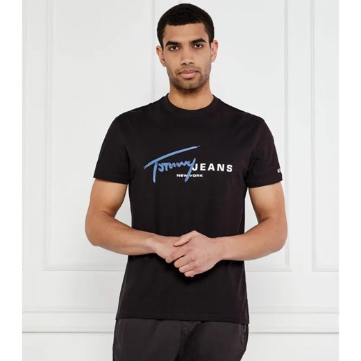 Tommy Jeans T-shirt | Regular Fit ze sklepu Gomez Fashion Store w kategorii T-shirty męskie - zdjęcie 184352077
